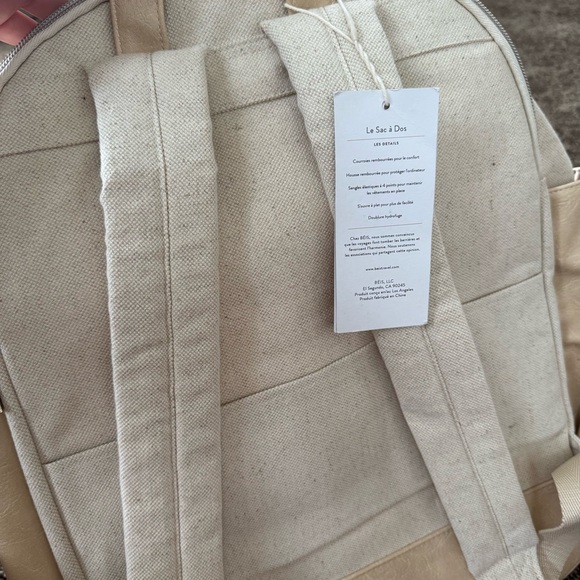 BÉIS The Travel Backpack – Beige - Picture 7 of 14